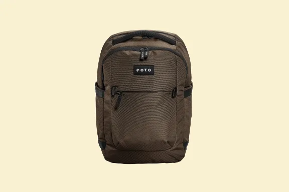 Brauner EOTO-Rucksack mit Tragegriff
